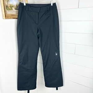 Spyder Winner Athletic Fit Insulated Ski Snow Pant Black Women's Size 10